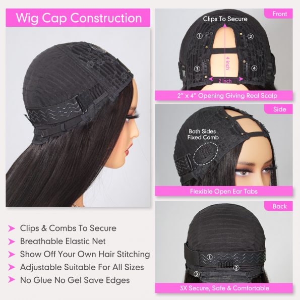 u part wig constructions