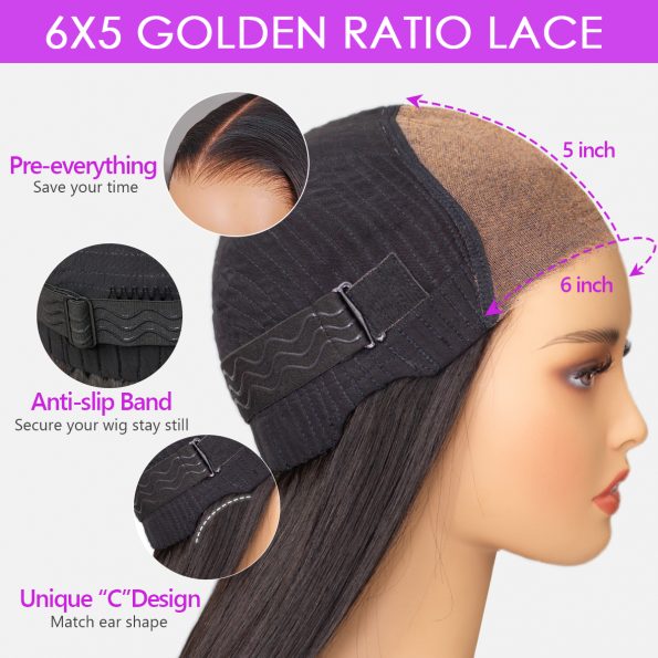 6×5 lace details