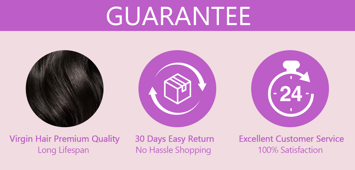 premium quality hair guarantee