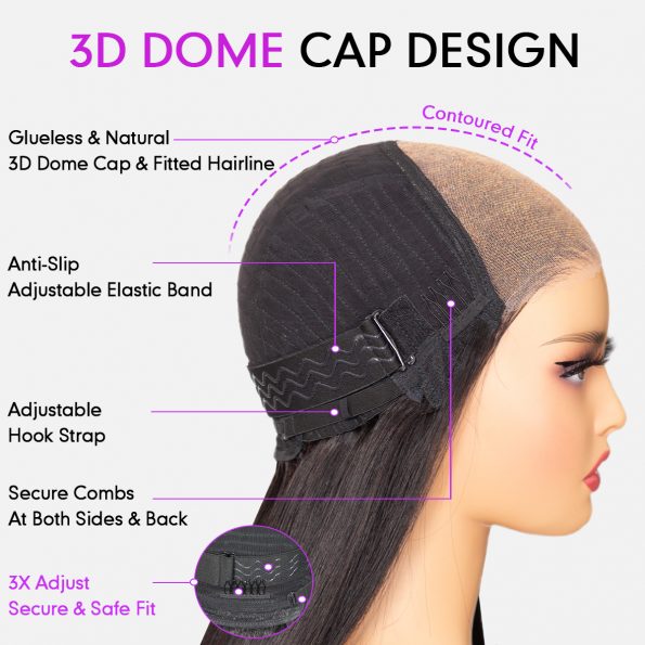 6×5 3d dome cap design