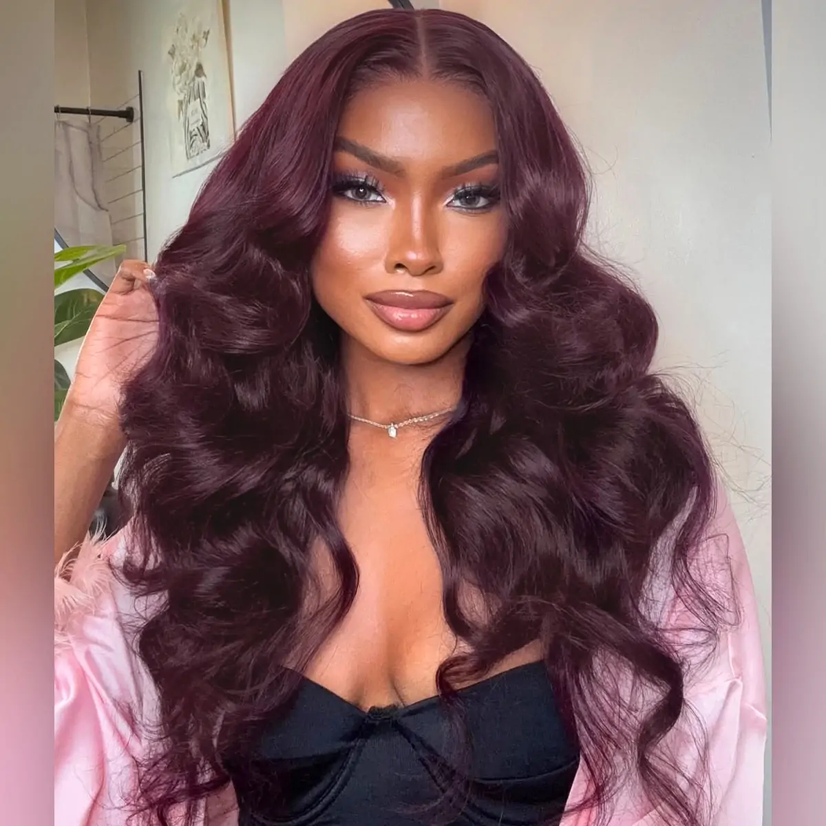 dark burgundy body wave wig (7)