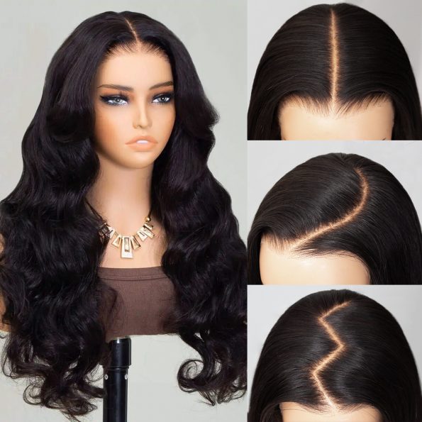 body wave hd lace frontal wig versatile look