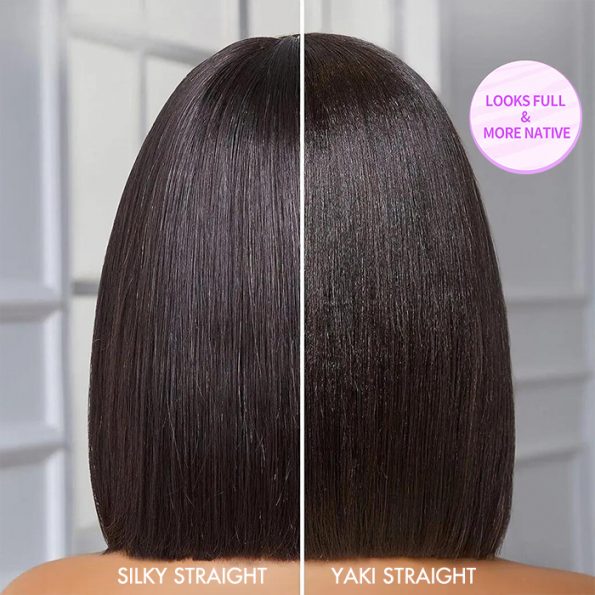 silky straight vs yaki straight