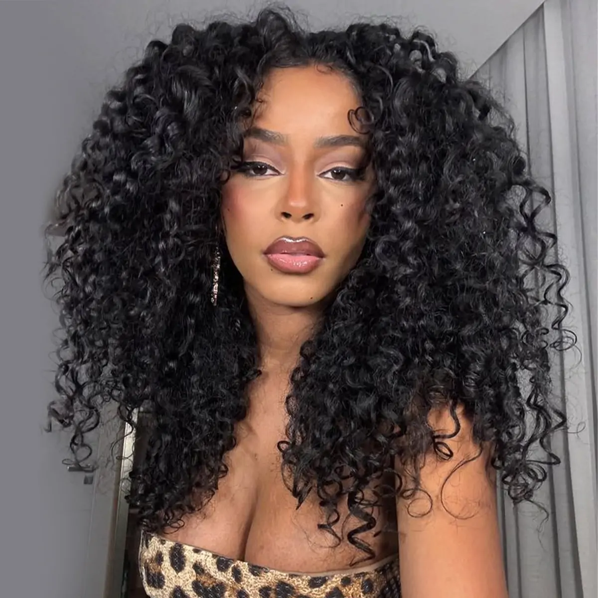 super double drawn deep curly mid length wig (5)