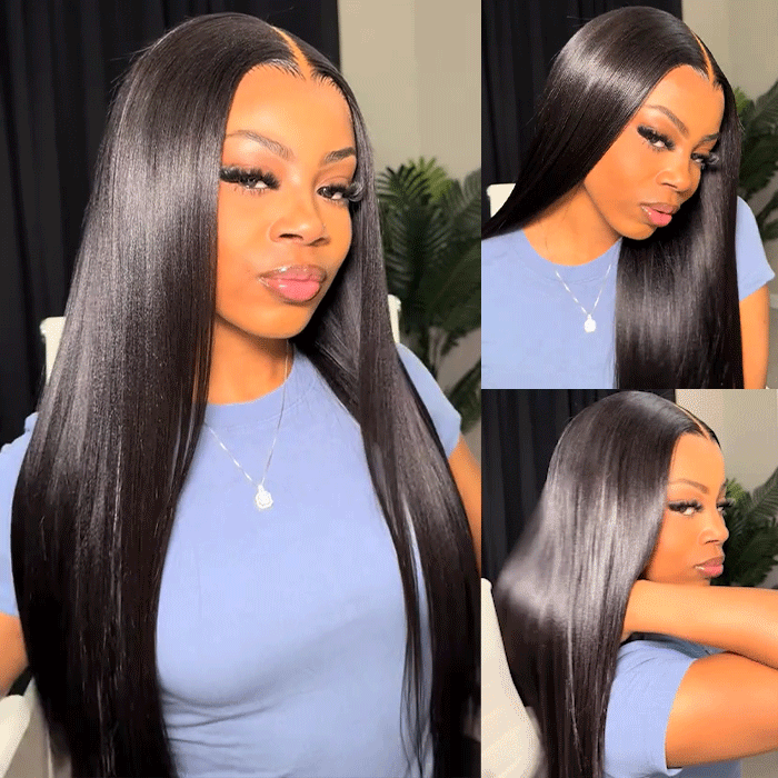 yaki straight lace wig