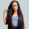yaki straight pull go half wig