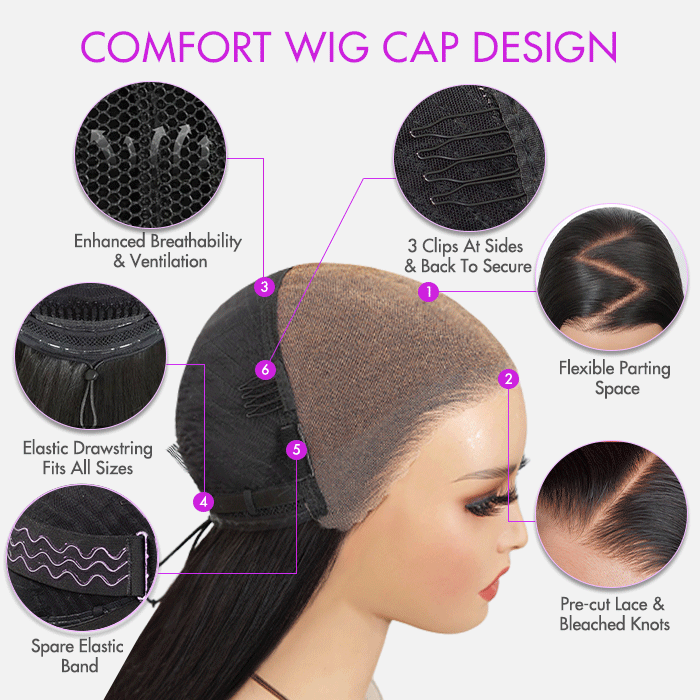 comfort wig cap design