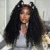 fluffy deep wave wig