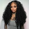 fluffy deep wave wig