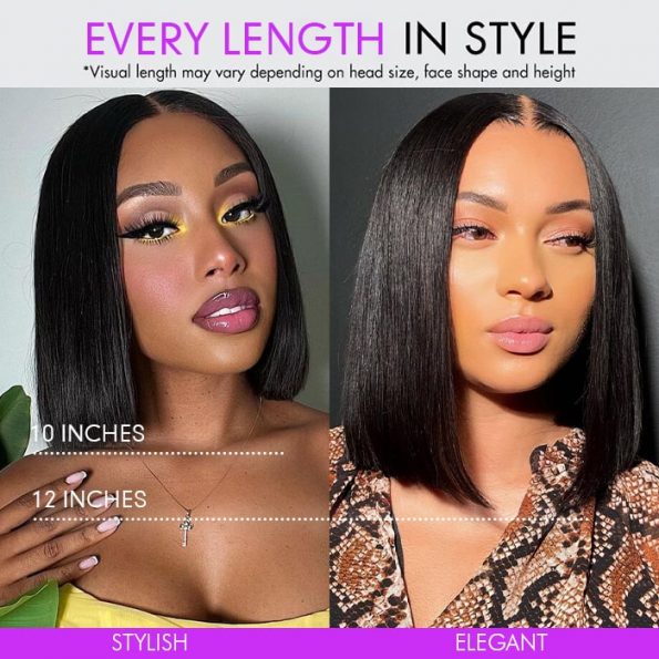 bob wig different length different effect-min