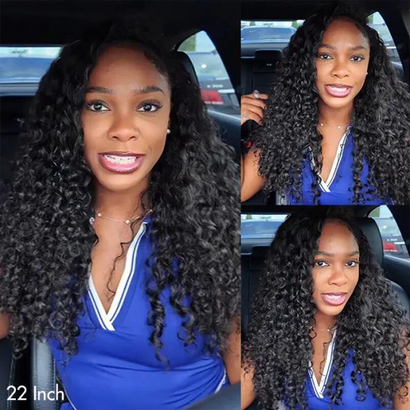bouncy deep half wig 22 inch