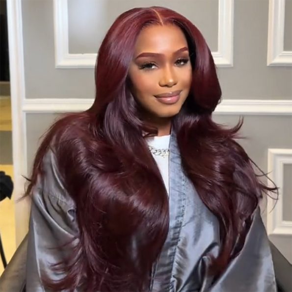 dark burgundy body wave wig (5)
