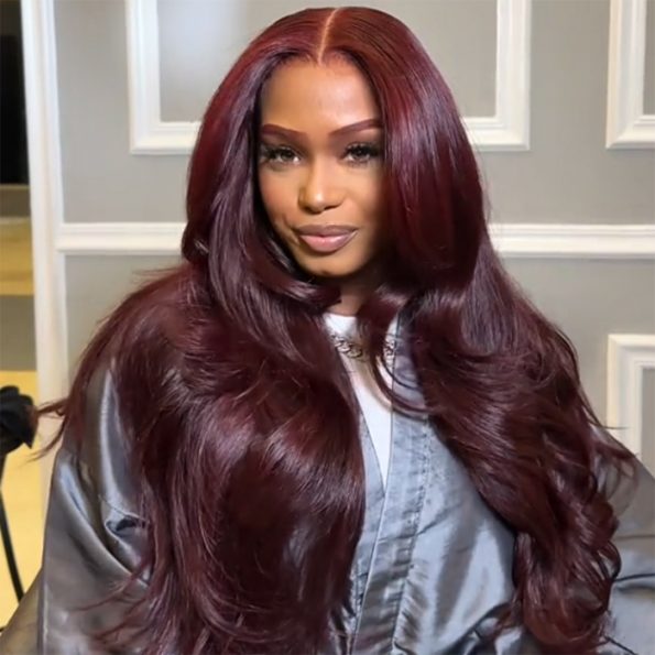 dark burgundy body wave wig (6)