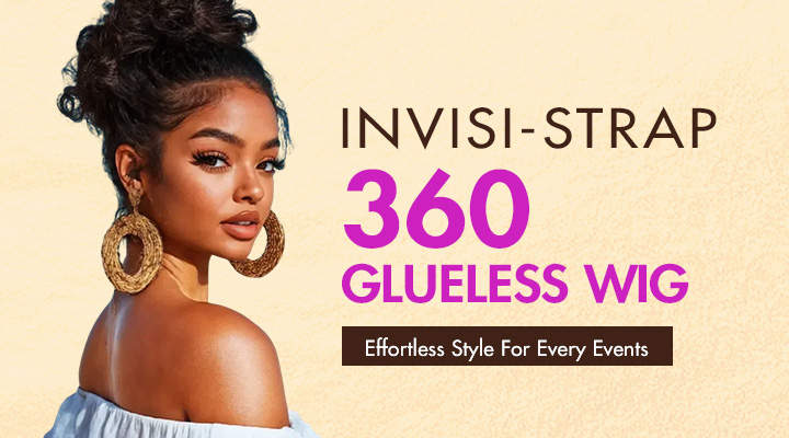 360 glueless wig