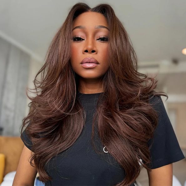 dark brown butterfly haircut (2)