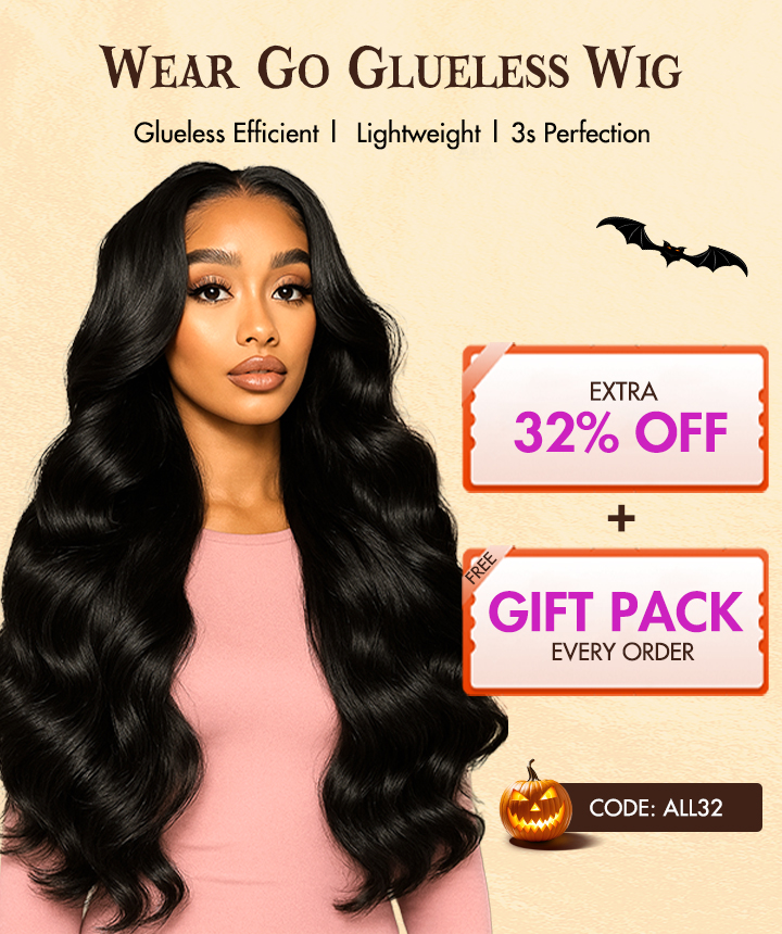 halloween sale glueless wig