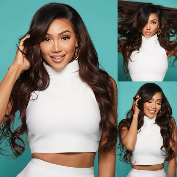 ombre brown butterfly haircut pre-style loose wave wig (1)