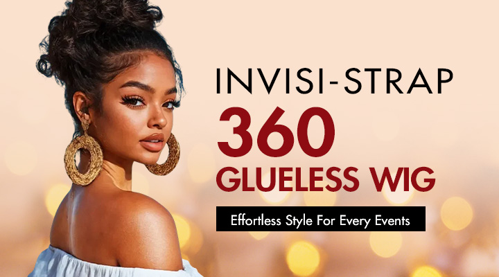 360 glueless wig